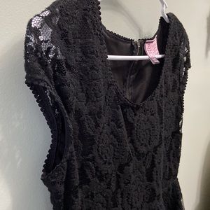 Love On A Hanger Black Lace Dress Size Small #65